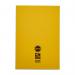 RHINO A4 Exercise Book 80 Page, Yellow, S20 (Pack of 10) PVEX668-429-2