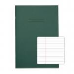 RHINO A4 Exercise Book 64 Page, Dark Green, F8M (Pack of 10) PVEX677-1655-2