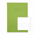 RHINO A4 Exercise Book 64 Page, Light Green, TB/F13 (Pack of 10) PVEX677-185-0