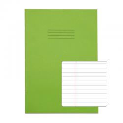 Rhino Stationery RHINO A4 Exercise Book 64 Page, Light Green, F8M (Pack of 10) PVEX677-305-8
