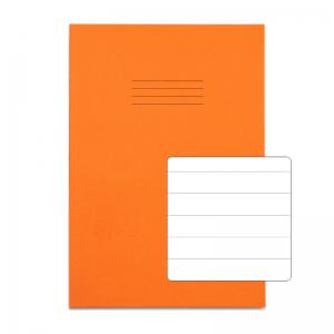 Rhino Stationery RHINO A4 Exercise Book 64 Page, Orange, F15 Pack of