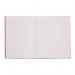 VEX678-33-0: RHINO 9 x 7 Exercise Book 64 Page F8M Red (Pack of 10) PVEX678-33-0