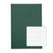 RHINO A4 Exercise Book 48 page, Dark Green, S5 (Pack of 10) PVEX681-371-4