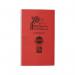 RHINO A6+ Exercise Book 48 page, Red, F7 (Pack of 10) PVNB012-78-6