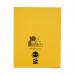 RHINO 9 x 7 Exercise Book 32 Page, Yellow, S20 (Pack of 10) PVPW023-33-8