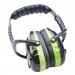 In the image, two yellow ear defenders can be seen, with the QED logo on the top. The ear cups are padded and adjustable for a comfortable fit. The defenders are connected by a black padded headband, which also features the Beeswift brand name. The overall design is sleek and functional, perfect for protecting the ears in loud environments.