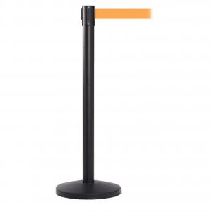 Beeswift Retractable Barrier Black Orange QM550BKOR