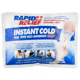 Rapid Aid Instant Cold Pack C W Self Adhering Wrap 5”X 9”  RA35759