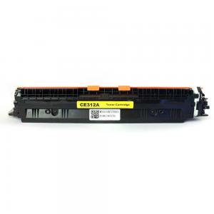 Remanufactured  HP CE312A Yellow Toner