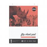 RHINO A1 Flipchart Pad 40 Leaf, S20/B (Pack of 10) RHFC-2