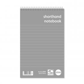 RHINO 200 x 127 Shorthand Notebook 160 Pages 8mm Lined