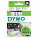 OEM Dymo 40910:S0720670 DirectLabel-etikettes black on Transparent 9mm x 7m for Dymo D1 6-19mm24mm9-12mm9-19mm400 Duo S0720670