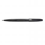 Fineliner Pens Pentel Sign Black Fibre Tip Pen Pack of 12 S520-A