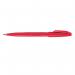 Fineliner Pens Pentel Sign Red Fibre Tip Pen Pack of 12 S520-B