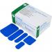 HypaPlast Blue Plasters, Visually Detectable, Washproof (100 Pack) SAF0027