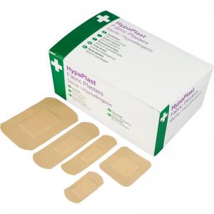 HypaPlast Fabric Plasters, Assorted Pack of 100 SAF0057
