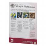 HSE Health & Safety Law Poster A3     SAF0089