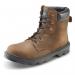 This photo features the Secor Boots Beeswift Sherpa Dual Density 6 inch Boot in a rich, chocolate-y brown color. The sturdy, yet stylish boot boasts a soft, sherpa lining and a durable dual density sole. Perfect for tackling a wide range of outdoor activities.