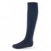 In the photo, we see a pair of navy blue Beeswift Sea Boot Socks, size 10.5. They are made of durable material and feature the Beeswift logo on the side. Insoles and other accessories from the brand can also be seen in the background.