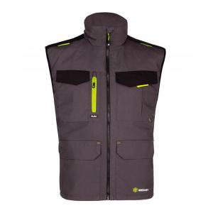 Beeswift FLEX WORKWEAR GILET TWO-TONE Grey Black M SFBWGYBLM