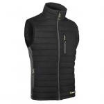 Beeswift Flex Workwear Padded Bodywarmer Black/Grey Lge SFPBWBLGYL