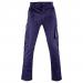 A photo of Beeswift Trousers Beeswift Stretch Workwear Granada Trouser in navy blue shows a pair of durable, comfortable work pants. They have a relaxed fit with stretch fabric for ease of movement. The trousers have multiple pockets and a sturdy waistband for practicality.