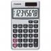 Casio SL-300SV 8 Digit Pocket Calculator Silver SL-300SV-WK-UP