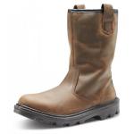 Beeswift Sherpa Dual Density Polyurethane Rubber Rigger Boot Brown 09 SRB09