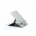 Oryx evo W - Specialised Ergonomic Laptop Stand with Document Holder for Oversized Laptops - Natural Aluminium ST10411W