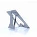 Ergo Know-Me - Ergonomic Portable Ultra-light Laptop Stand - Natural Aluminium ST1060S