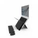 ETRA - Premium Ergonomic Laptop Stand with Pivotable Document Holder - Black ST10711E-B