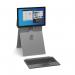 KickStand - Specialist Stand for Microsoft Surface Pro and other tablets with a kickstand - Natural Aluminium ST-AKIC-S