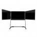 Monitors DOXA Pro 3 - Portable triple monitors on a stand ST-DOXA3-B