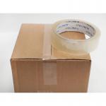 Clear BOPP Stationery Tape 12mm 33m 35mu Box 288 TCB123335