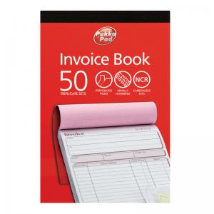 Pukka Pad Sales Invoice Triplicate Book 137 x 203mm 5 TCU5842