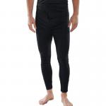 In the photo, a pair of black Beeswift Thermal Long Johns in size XL is shown. The long johns have a thermal material that provides warmth and comfort. The front of the long johns has a fly opening and the ankles have elasticated cuffs. The photo showcases the high-quality and durable design of the long johns.