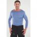 Beeswift Long Sleeve Thermal Vest Blue L THVLSL