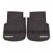 In the photograph, a pair of black Beeswift Workwear Accessories trouser holster pockets are on display. They feature a sleek design with multiple compartments, perfect for holding tools and essentials securely while on the job. The black color adds a professional touch to any work outfit.