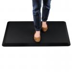 Floortex® Black Standing Comfort Mat - 40 x 60cm UCAFFLPU0014