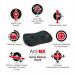 AFS-TEX® Black Active Anti-Microbial Exercise Wobble Balance Board - 35 x 50cm UCAFFLPU0023