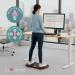 AFS-TEX® Black Active Anti-Microbial Exercise Wobble Balance Board - 35 x 50cm UCAFFLPU0023