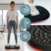 AFS-TEX® Black Active Anti-Microbial Exercise Wobble Balance Board - 35 x 50cm UCAFFLPU0023