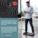 AFS-TEX® Black Active Anti-Microbial Exercise Wobble Balance Board - 35 x 50cm UCAFFLPU0023