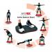 AFS-TEX® Black Active Anti-Microbial Exercise Wobble Balance Board - 35 x 50cm UCAFFLPU0023
