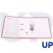 UP A4 70mm Lever Arch File - Red (10) UP0011