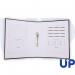 UP A4 25mm 2 Ring Binder - Black (10) UP0015