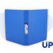UP A4 25mm 2 Ring Binder - Blue (10) UP0016