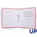 UP A4 25mm 2 Ring Binder - Red (10) UP0018