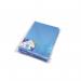 UP A4 Polypropylene Cut Flush Folder Pack of 100 - Blue UP0026