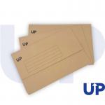UP Half Flap Document Wallet Pack of 50 - Buff UP0028